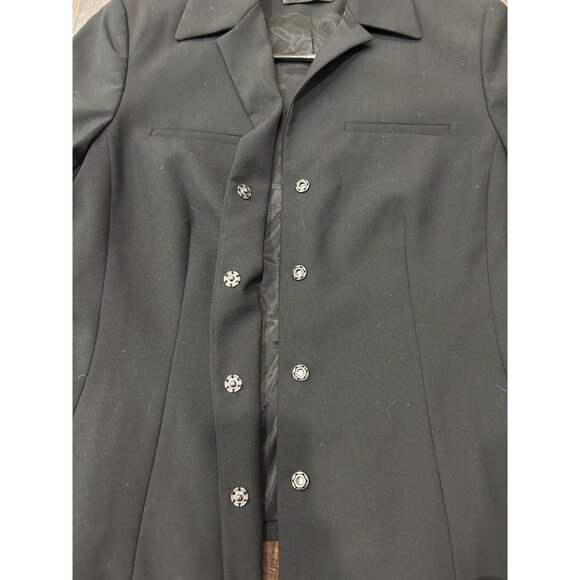 Tahari Women's Black Blazer Wool Blend Jacket Size 6 - Picture 9 of 10